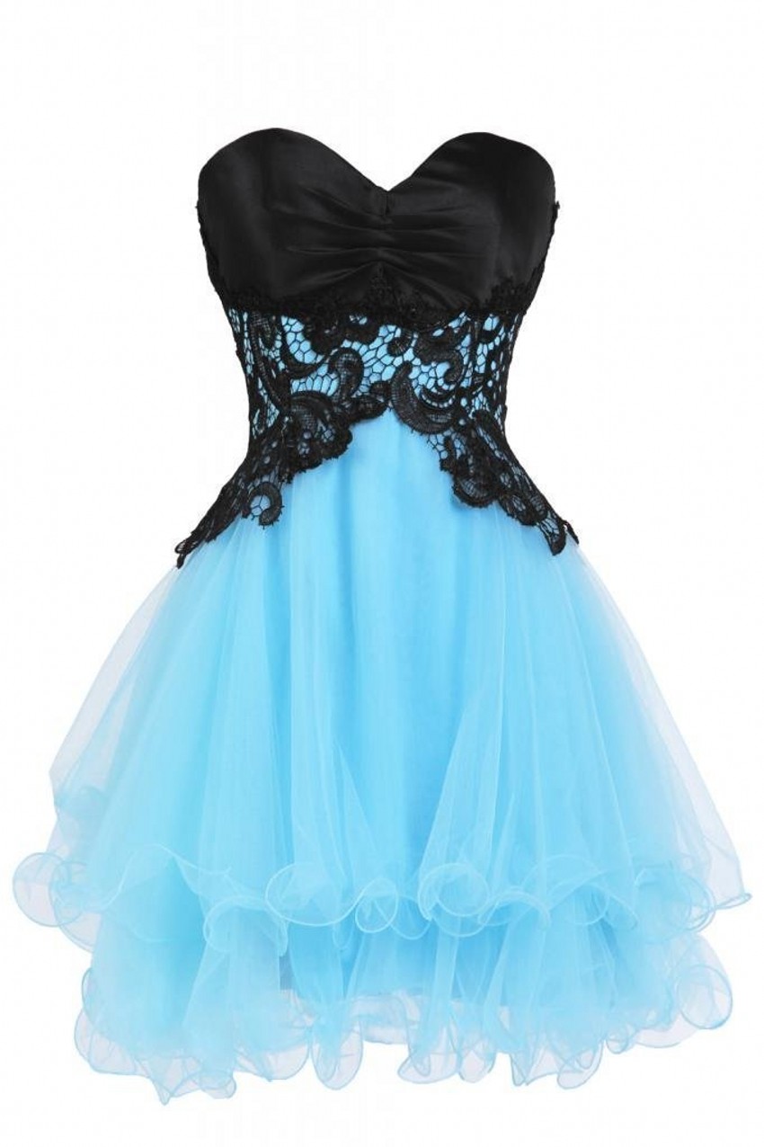 Sweetheart a Line Mini Dress